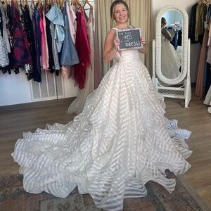 Mori Lee Milly Wedding Gown, unaltered